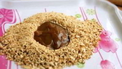 конфеты с банановой начинкой