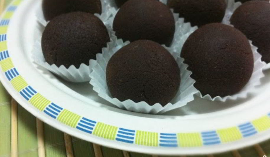 Рецепт конфет с марципаном