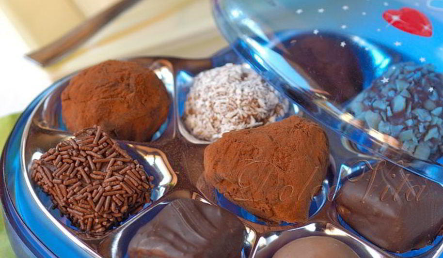 Рецепт конфет с трюфельно-фруктовой начинкой