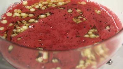 корпусные конфеты с ромово-вишневой начинкой