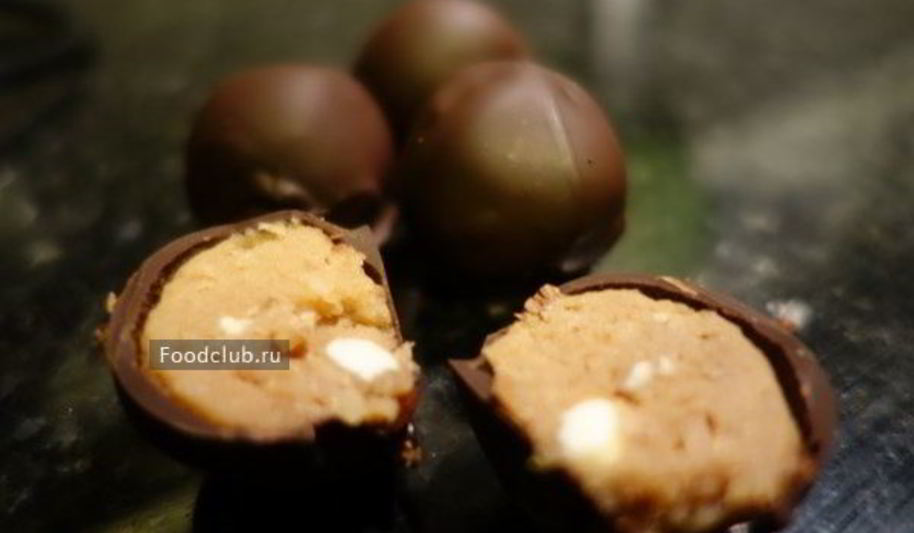 Рецепт нутовых конфет с амаретто