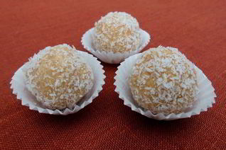 Персиковые конфеты