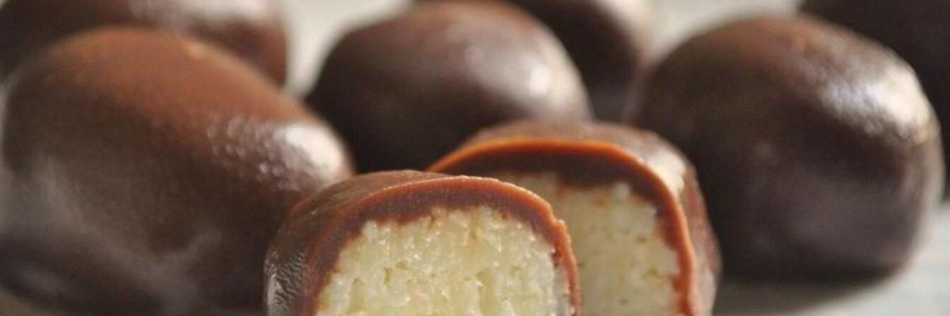 Шоколадно-кокосовые конфеты