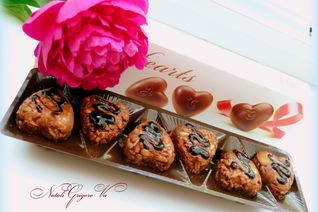 Шоколадные конфеты с овсяными хлопьями