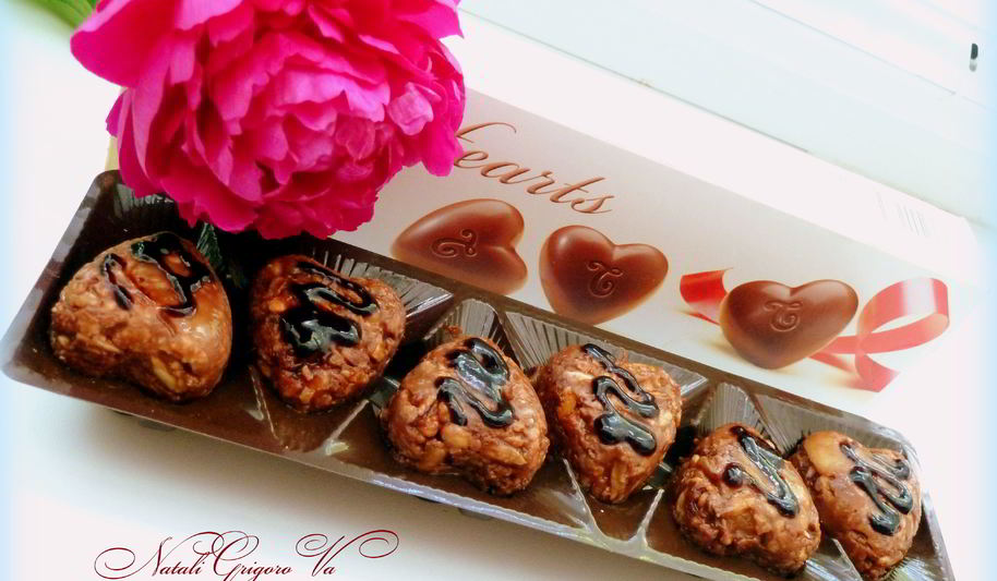 Рецепт шоколадных конфет с овсяными хлопьями