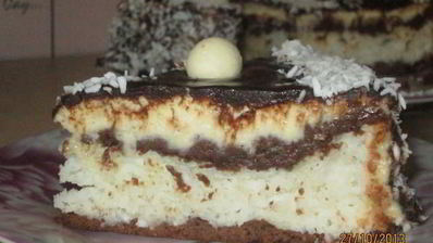 торт-конфета баунти