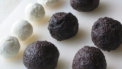 творожные конфеты колобки