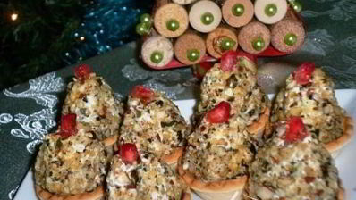 закусочные конфетки с голубым сыром и инжиром