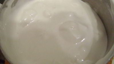 белковый крем с маршмеллоу