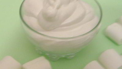 белковый крем с маршмеллоу