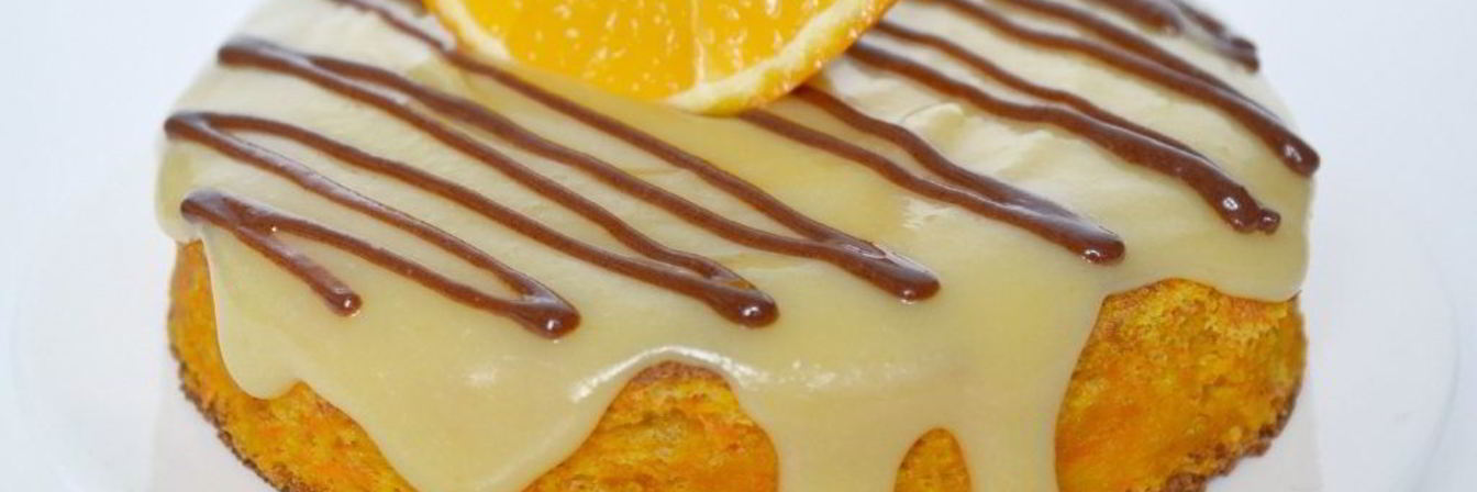 Бисквит с апельсиновым кремом