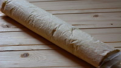 бисквитный рулет с кремом из манки