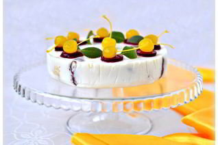 Блинный десерт с кремом из маскарпоне