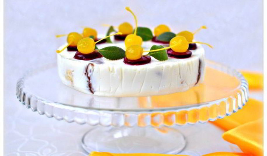 Рецепт блинного десерта с кремом из маскарпоне