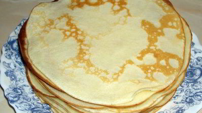 блинный тортик с медовым кремом