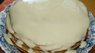 блинный тортик с медовым кремом