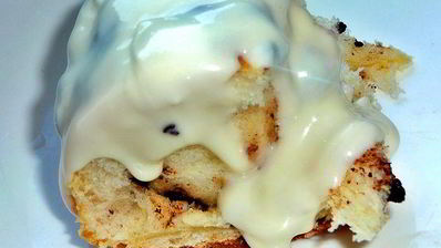 булочки с шоколадом под кремом