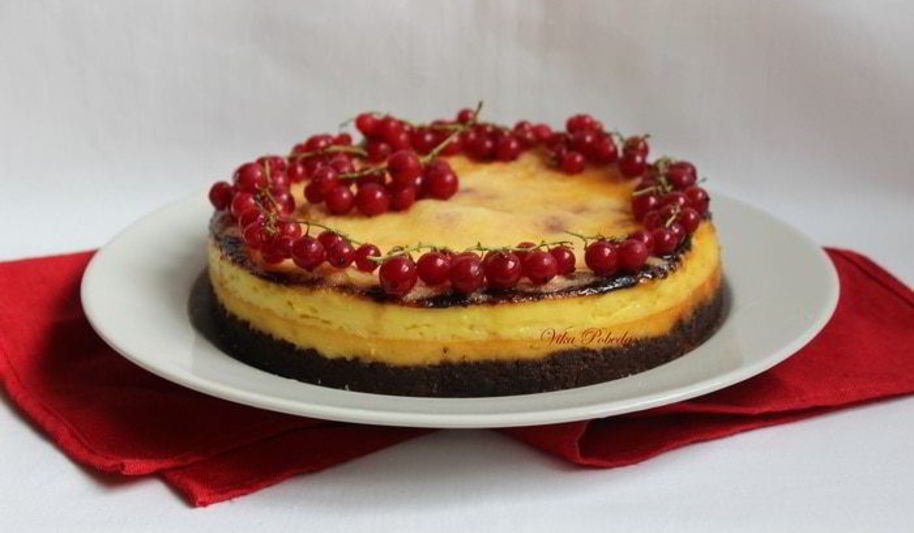 Рецепт чизкейка крем-брюле