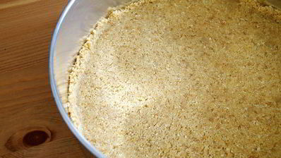 чизкейк на рикотте с заварным кремом