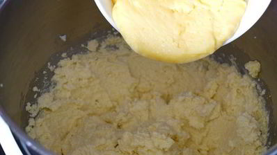 чизкейк на рикотте с заварным кремом