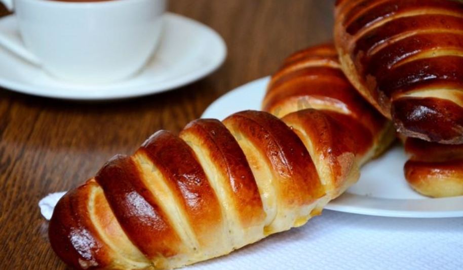 Рецепт дрожжевых булочек с заварным кремом