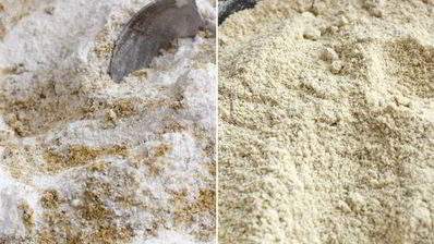 фисташковые макаронс с базиликовым кремом