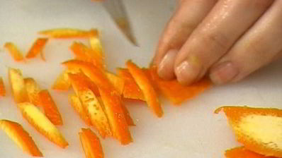 фрукты в ванильном креме