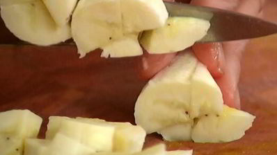 фрукты в ванильном креме