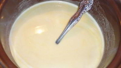 карамельные кремовые горшочки