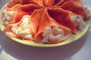 Катаеф — арабские блинчики с заварным кремом