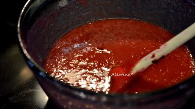 клюквенный курд