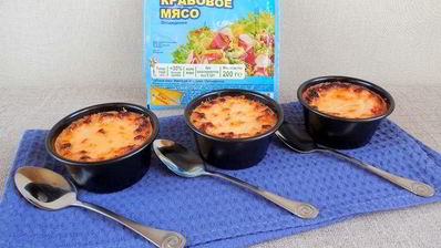 крабовое крем-брюле