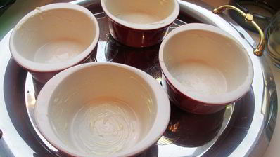 крем-брюле из лосося