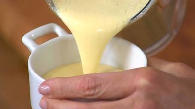 крем-брюле с ромашкой и мелиссой