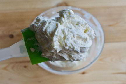 Крем из кефира