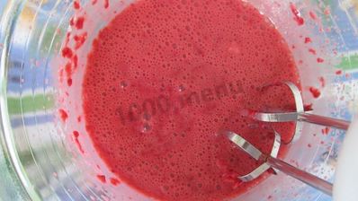 крем из малины с желатином розовый меланж