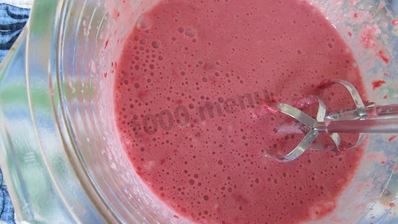 крем из малины с желатином розовый меланж