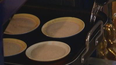 крем из молочного шоколада с тимьяном