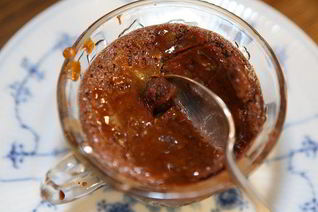 Крем-карамель Пьяная вишня