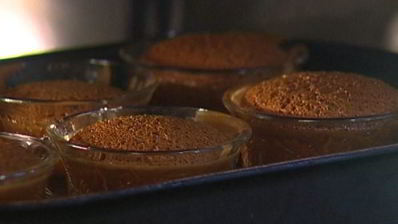 крем-карамель пьяная вишня