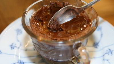 крем-карамель пьяная вишня