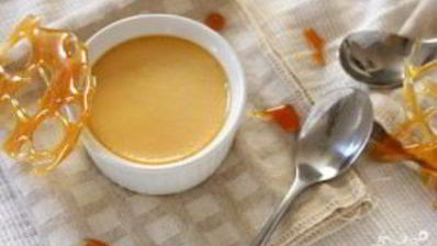 крем-карамель в горшочках