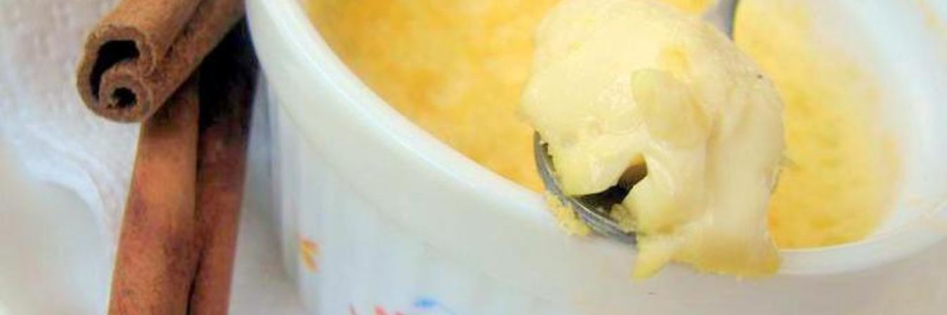 Крем с лимоном и корицей