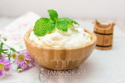 Крем творожный с желатином