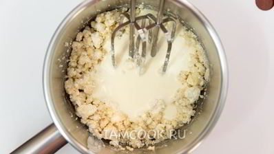 крем творожный с желатином