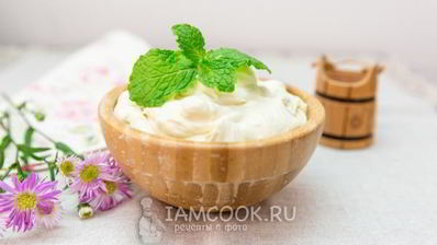 крем творожный с желатином