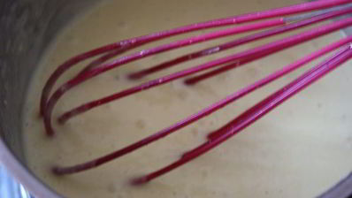 кростата с заварным кремом и малиной