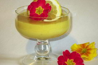 Лимонный заварной крем