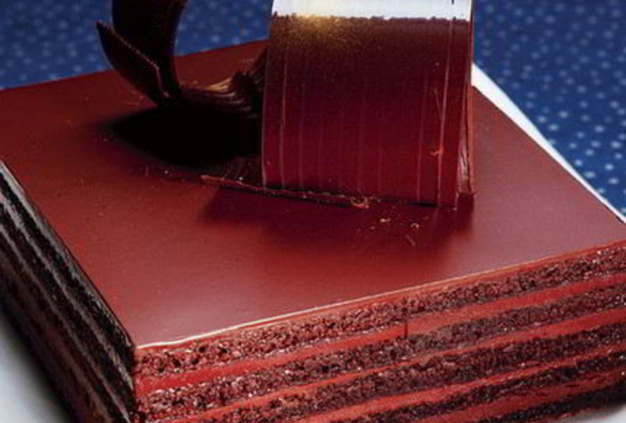 Миндальный бисквит с цитрусово-шоколадным кремом