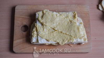 постный крем для торта